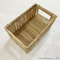 Rectangular Jute Storage Tray 1