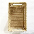 Rectangular Jute Storage Tray 4