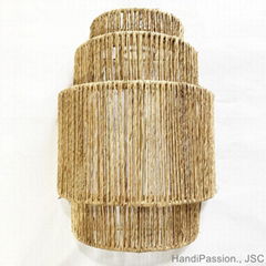 Natural Jute Wall Light Lampshade Wall Decor Lamp Shade