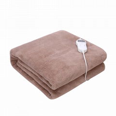 Faux Fur Luxurious Electric Heated Throw