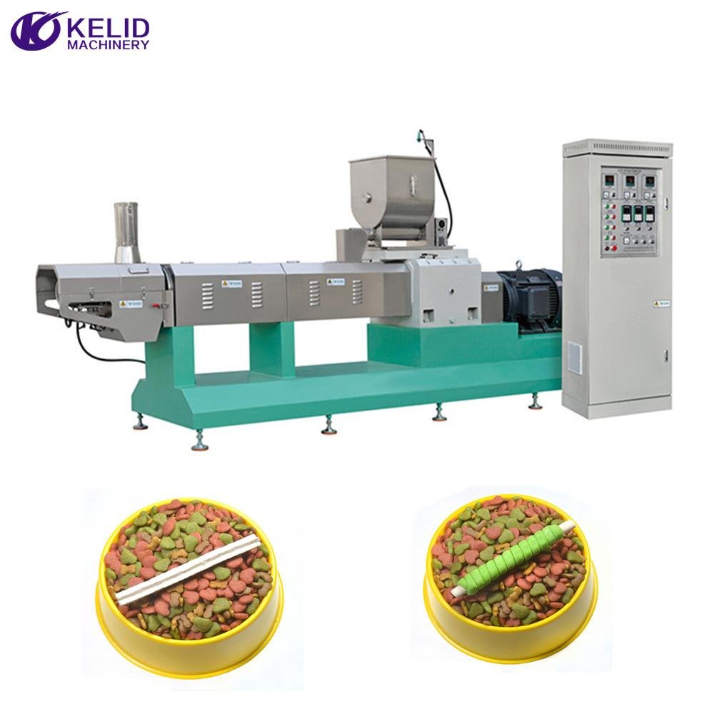dry dog food processing machine pet food extruder 2