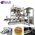 1000 to 1500 kg/h food geade dry dog food extruder machine