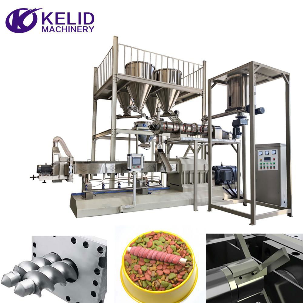 1 ton per hour fully dog food making machine complete line KLD (China