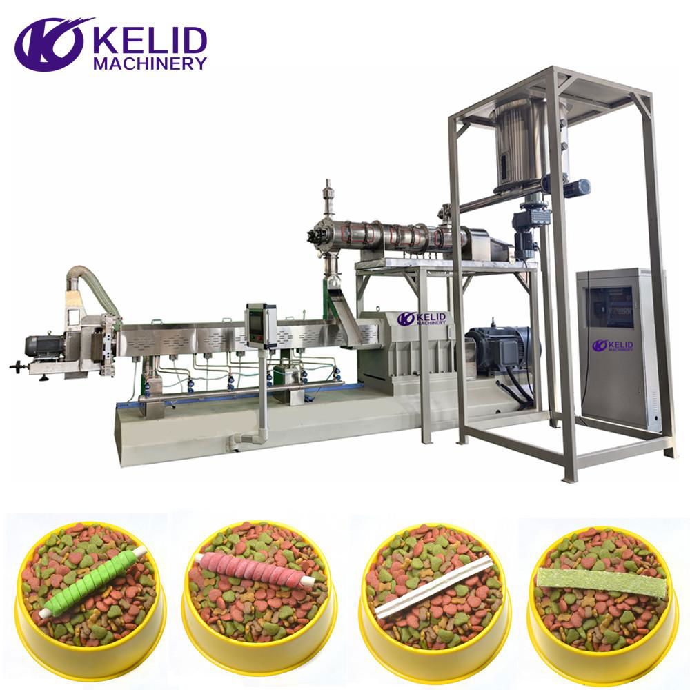 1 ton per hour fully dog food making machine complete line 4