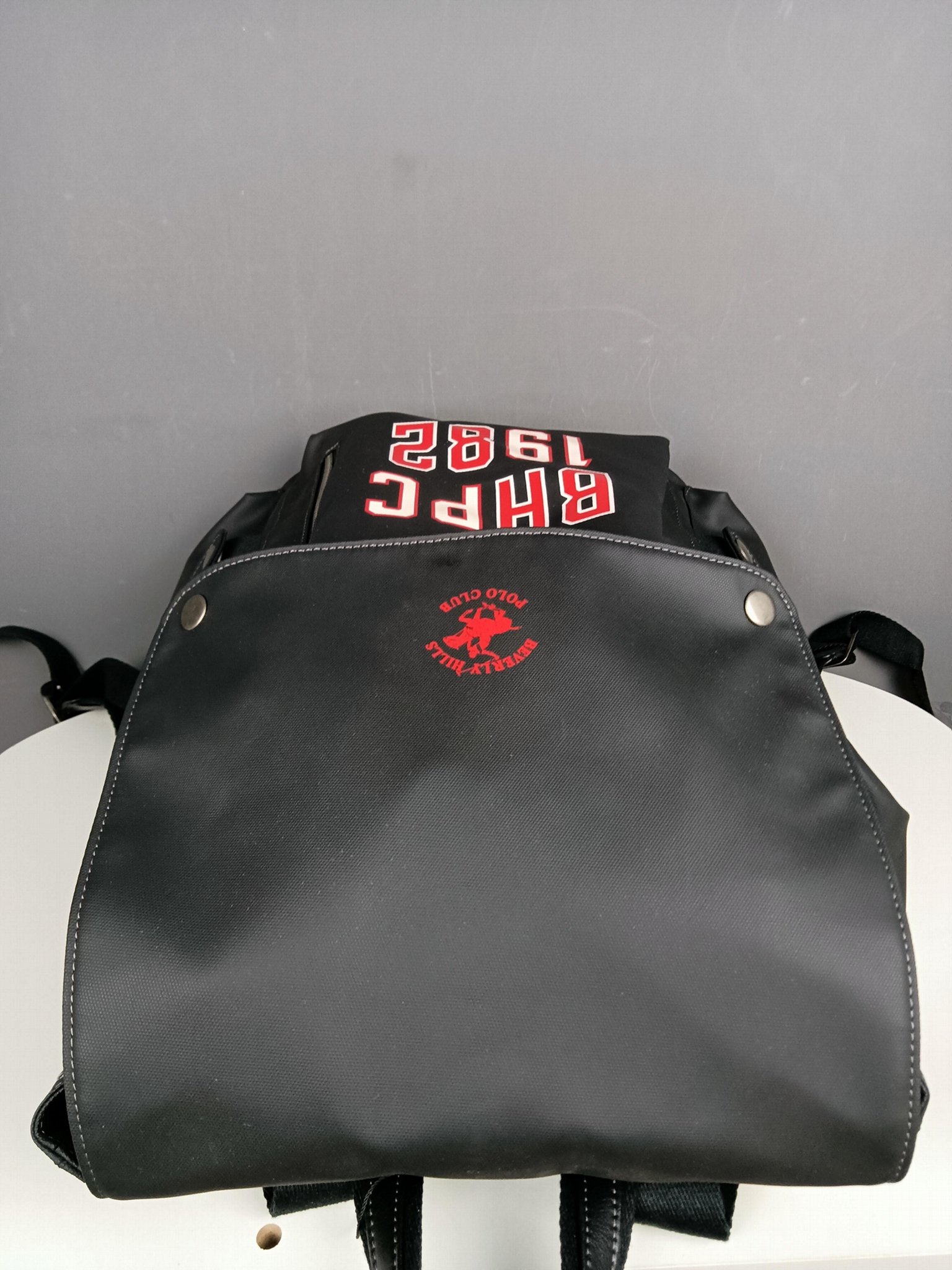 pu waterproof fabric backpack 5