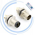 M8 Sensor Connectors A Code 2 3 4 5 6 8Pin M8 Female  Receptacle Straight female 3