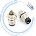 M8 Sensor Connectors A Code 2 3 4 5 6 8Pin M8 Female  Receptacle Straight female 5