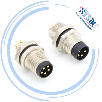 M8 Screw Waterproof Sensor 3 Pin Male Electrical Connector 1