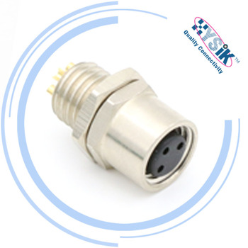 M8 Screw Waterproof Sensor 3 Pin Male Electrical Connector 3