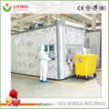 Medical waster microwave disinfection disposal sterlizer equipment with shredder 4