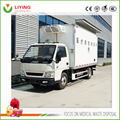 Medical waste transfer vehicle