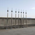 工业建筑避雷针 绝缘避雷针杆 屋顶预放电优化型接闪器 1