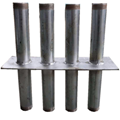 电气组合套管（单排）型号-尺寸-做法