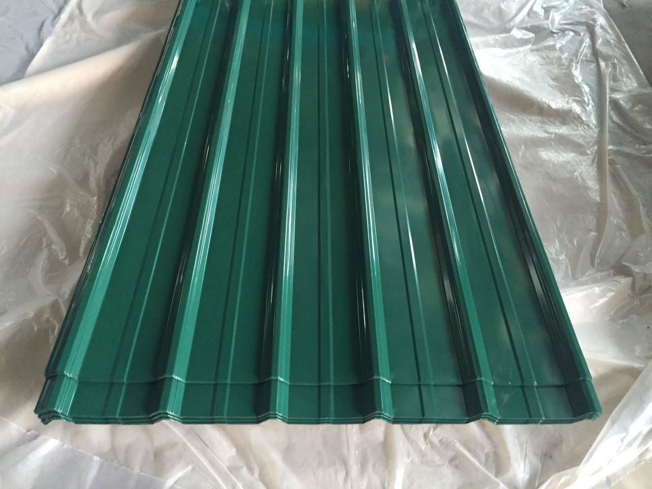 Steel Sheet Iron Roofing Gi Corrugated Metal Coated Galvanized Roof High-strengt 3