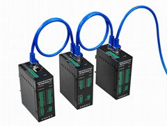 M210E 2RJ45 4DI Remote date acquisition Ethernet modbus io module