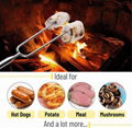 Marshmallow Roasting Sticks Telescopic Barbecue Forks Retractable Smores Skewers 3