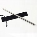 Stainless Steel Telescopic Blow Pipes Extendable Blow Tubes for Camping 4