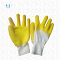 latex dipped work latex safety wavy foam