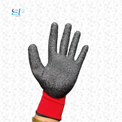 Terry Warm Lining Extra Thick Cold-proof Latex Foam Winter Work Gloves