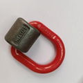 TOREM Welded D-shaped lifting ring