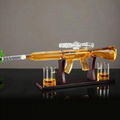 河间华企生产大枪造型酒瓶高硼硅玻璃工艺泡酒瓶 3