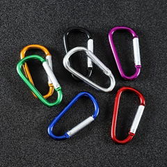 5#D aluminum alloy mountaineering buckle spring buckle