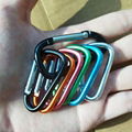 5#D aluminum alloy mountaineering buckle spring buckle 4