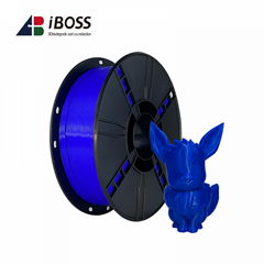 iBOSS (PLA+) 3D Printer Filament 1.75mm,1kg,Fit Most FDM Printer(Dark Blue)