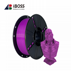 iBOSS PLA Plus 3D Printer Filament 1.75mm,1kg,Fit Most FDM Printer(Purple)