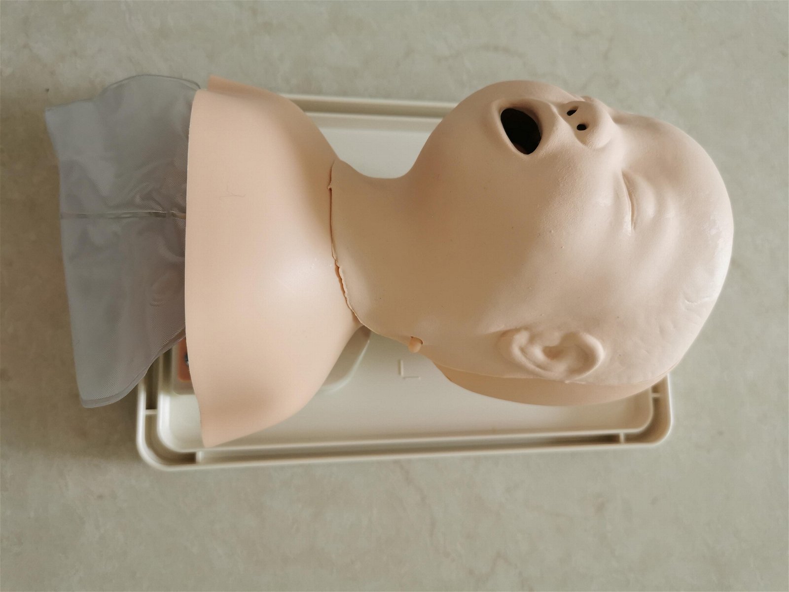 挪度婴儿气管插管训练模型250-00250，小儿气道管理模型
