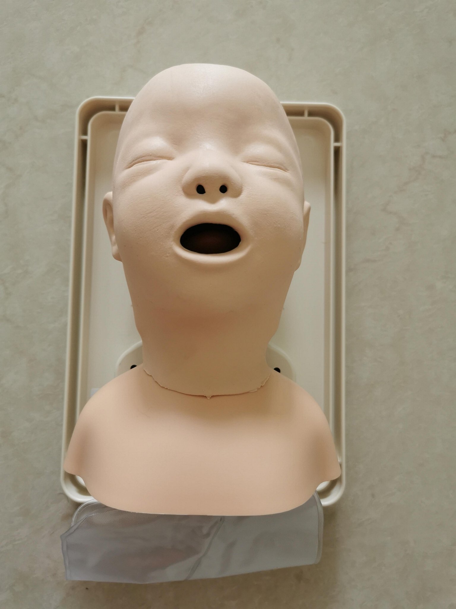 挪度婴儿气管插管训练模型250-00250，小儿气道管理模型 3