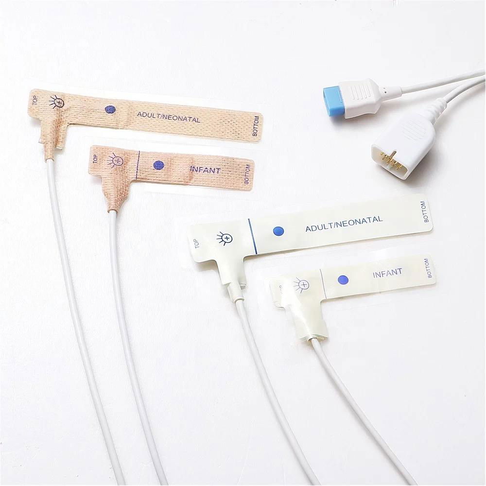 通用各品牌一次性血氧探头脉搏血氧饱和度传感器适配多种监护仪 3