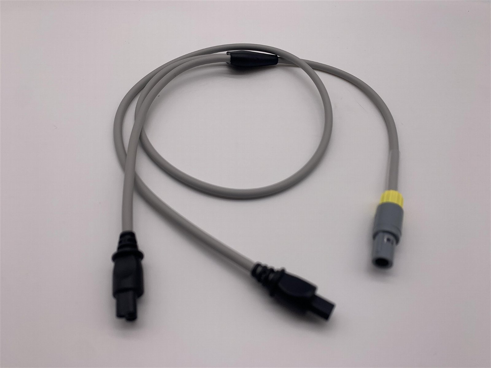 兼容费雪派克MR850湿化器管路双加热导丝转接线温度探头连接线 4