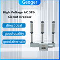 LW36-72.5 72.5KV 3150A  1250A Outdoor High Voltage AC SF6 Circuit Breaker