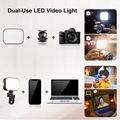 Pocket Live Light Selfie Light Clip LED Light Panel for Phone/Laptop/Tablet/Comp 4