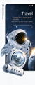 Space Astronaut Cat Wireless Speaker Gift Mini Woofer Home Bedroom Decorations P