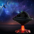Creative Gifts UFO Laser UFO Projector Lights Table Ornaments Starry Sky Project