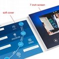 Customized 7 Inch Digital Book Lcd Tft Screen Greeting Cards Video Brochure Cata 4