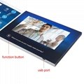 Customized 7 Inch Digital Book Lcd Tft Screen Greeting Cards Video Brochure Cata 5