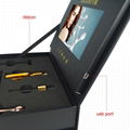 New Style Custom Printing Black Box 7 Inch LCD Display Rectangle Birthday Gift V 3