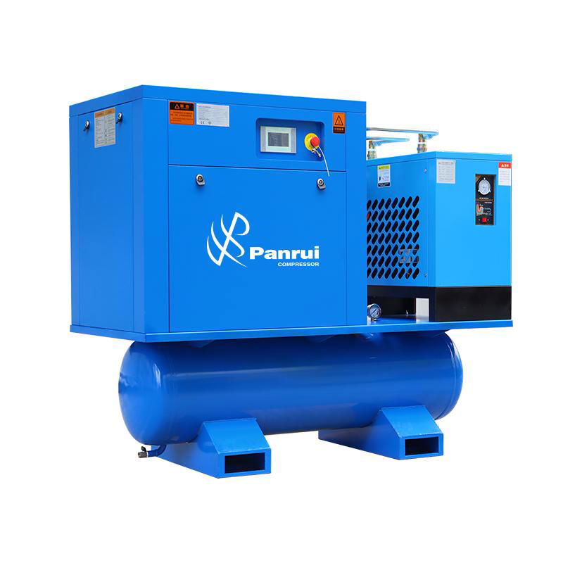 5.5/7.5/11/15/18/22/30/37kw screw air compressor for Industrial General 3