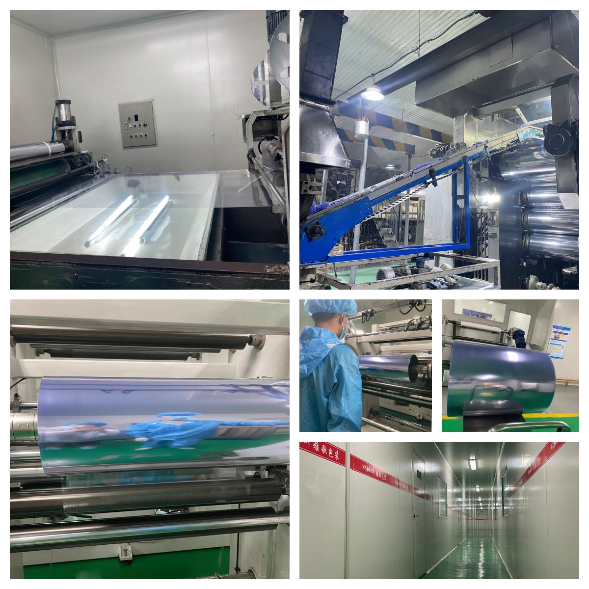 0.2-0.6mm藥用聚氯乙烯硬質片材卷材藥用吸塑包裝工廠 4