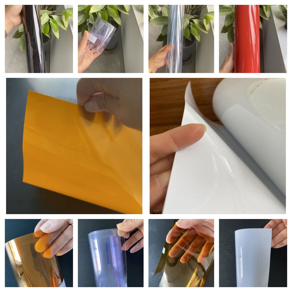 Customized Calendered rigid PVC film roll for pharmaceutical packaging 2