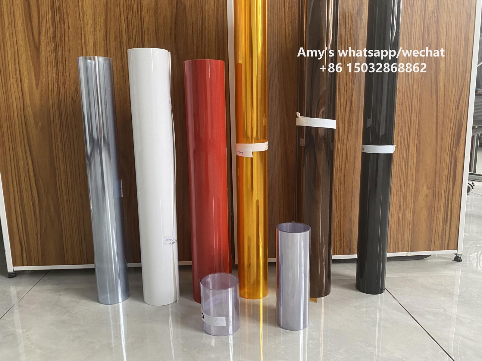 Customized Calendered rigid PVC film roll for pharmaceutical packaging 4