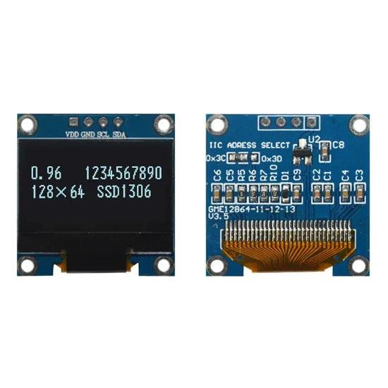 SSD1306 4 Pin I2C 0.96 Inch OLED Display Module 3