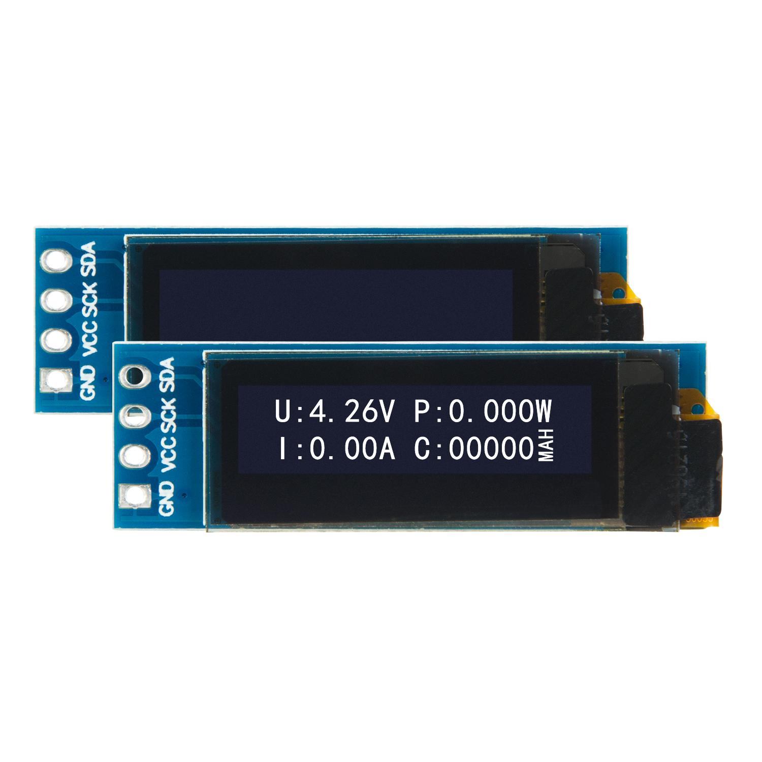 COG PMOLED 128x32 IIC OLED LCD Display Module 0.91 OLED 5