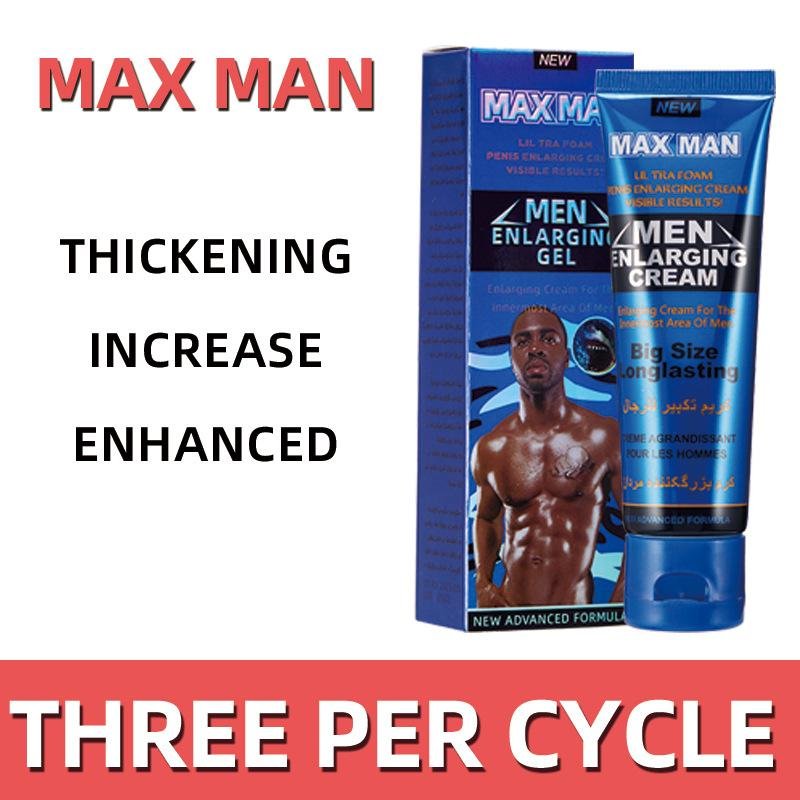100% ORIGINA MAX MAN Enlarge Cream 60g for Big Penis Sex product 2