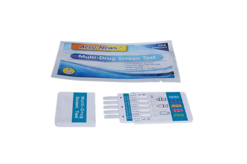 510K APPROVED ACCU NEWS ONE STEP AMP DIP CARD TEST KIT 
