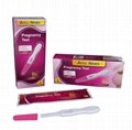 self testing Accu News HCG pregnancy test kit 5