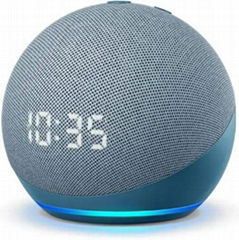 Best Discounted Price Original Echos Dots (4th Gen) | Smart speaker with clock a